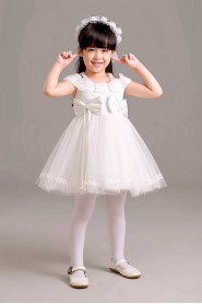 Long Sleeve A-line Flower Girl Dress