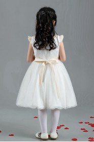 A-line Flower Girl Dress