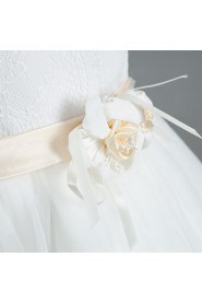 A-line Flower Girl Dress