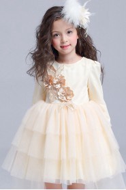 A-line Flower Girl Dress