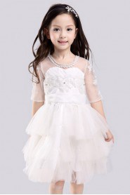 A-line Flower Girl Dress