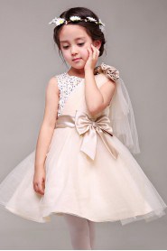 A-line Flower Girl Dress