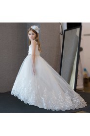 A-line Flower Girl Dress