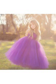 A-line Flower Girl Dress